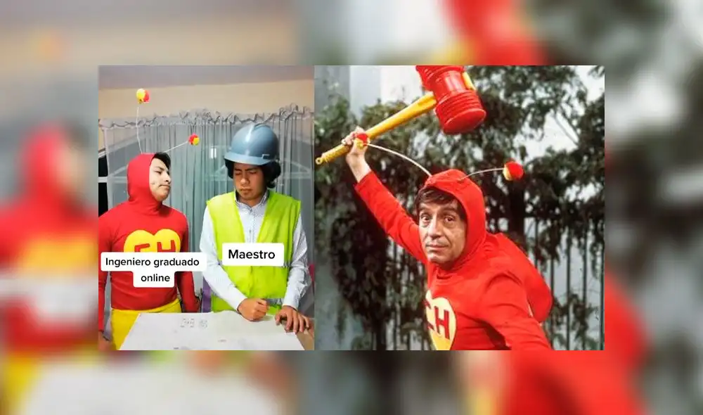 Desliza las imágenes para ver la divertida escena del 'Chapulín Colorado' que fue recreada por un grupo de jóvenes comediantes. Foto: Waifayfilms/TikTok Desliza las imágenes para ver la divertida escena del 'Chapulín Colorado' que fue recreada por un grupo de jóvenes comediantes. Foto: Waifayfilms/TikTok