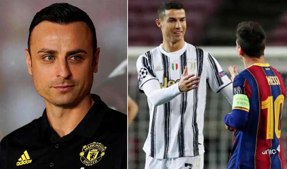 Dimitar Berbatov jugó con Cristiano Ronaldo en el Manchester Unitedy enfrentó a Messi en una final de Champions League. Foto: Composición de EFE Dimitar Berbatov jugó con Cristiano Ronaldo en el Manchester Unitedy enfrentó a Messi en una final de Champions League. Foto: Composición de EFE