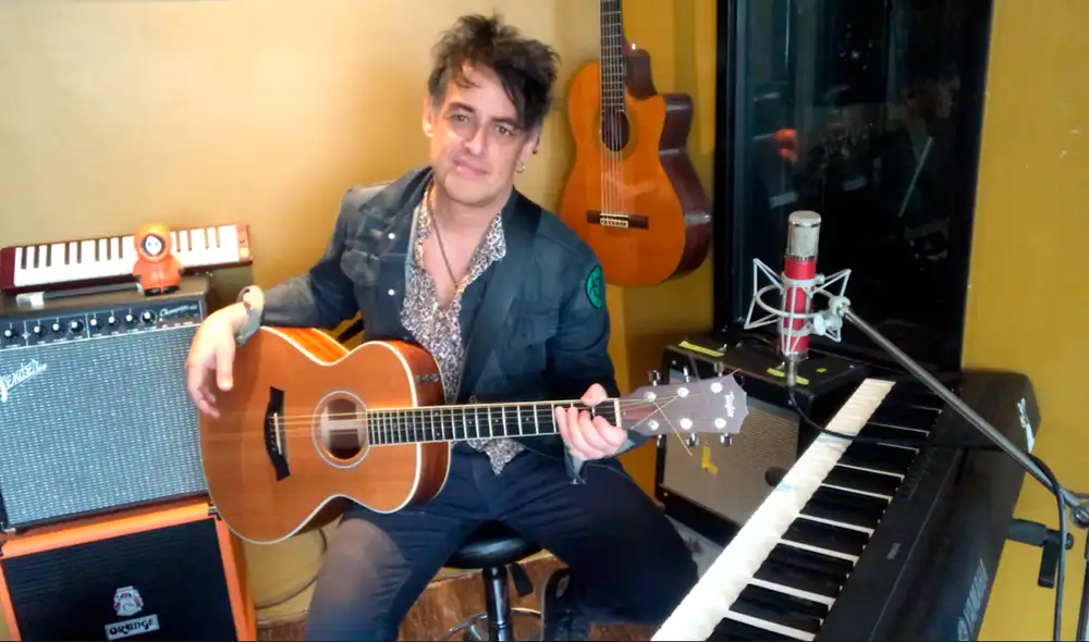 Pelo Madueño se alista para su concierto virtual ‘Cerca’. Foto: difusión