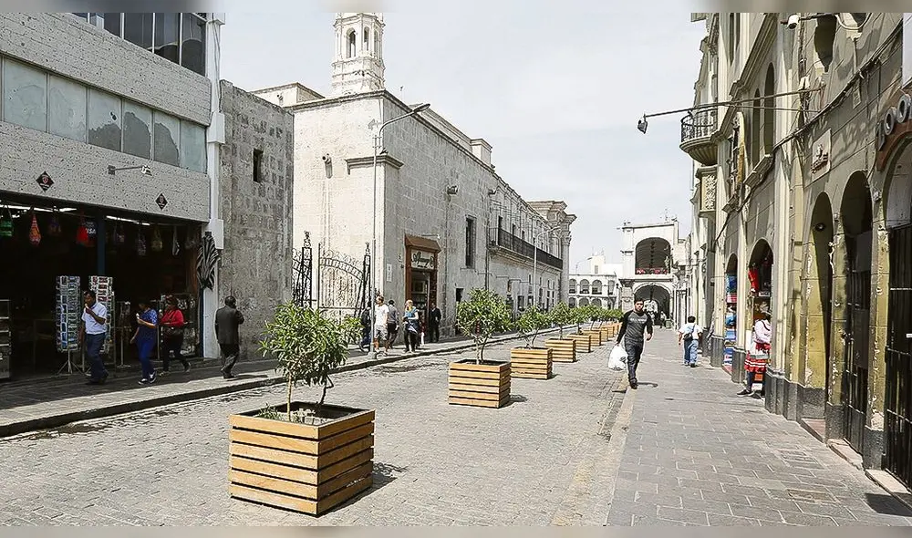 Obras en Centro Histórico de Arequipa arrancan en 2019