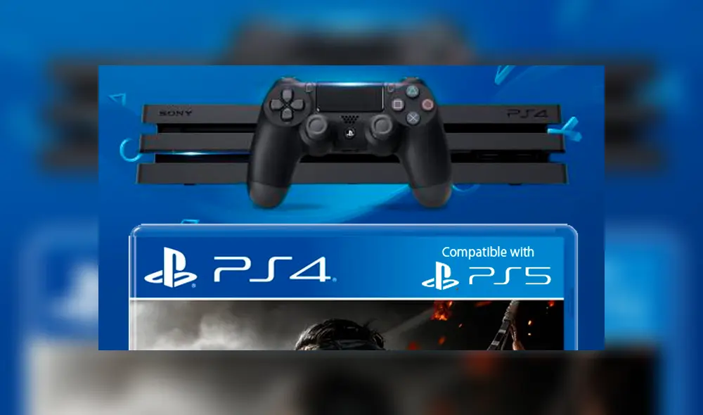 Los futuros juegos de PS4 podrán contar con una etiqueta de "compatible con PS5" pero Sony exigirá que el juego funcione de manera idéntica en ambas consolas.