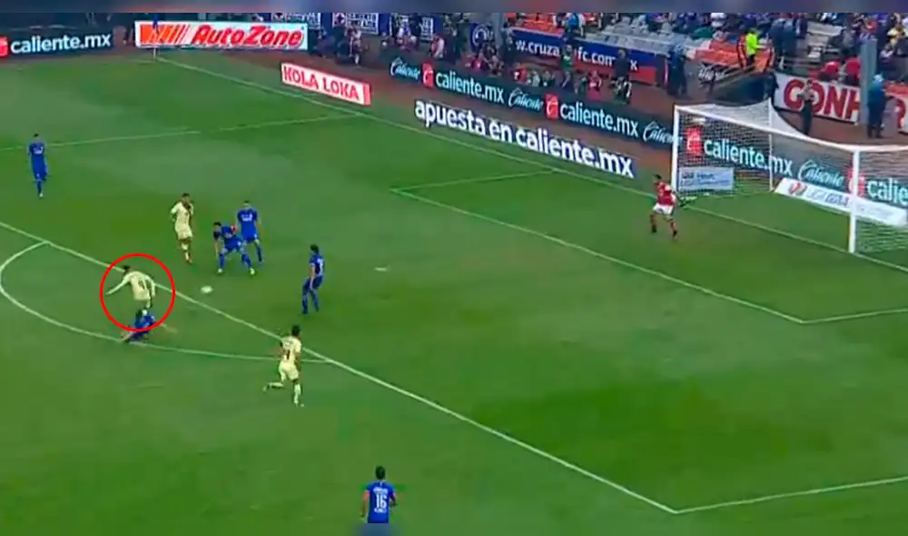 América vs Cruz Azul: exquisita definición de Edson Álvarez para el 1-0 [VIDEO]