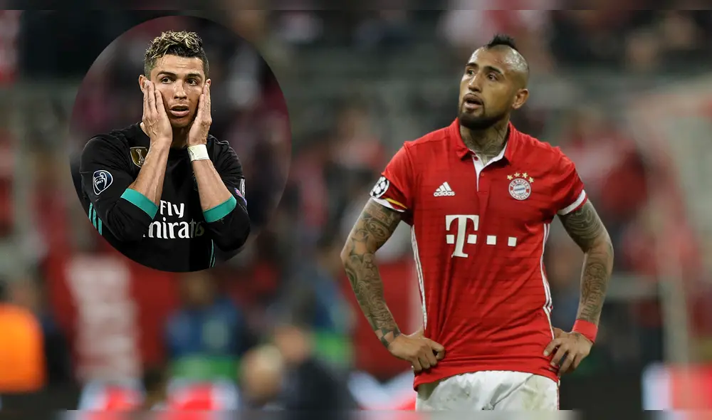 Arturo Vidal insultó a Cristiano Ronaldo con ofensivo emoji [FOTOS]