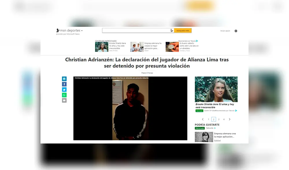 Así informó la prensa internacional sobre la detención de Christian Adrianzén [FOTOS]