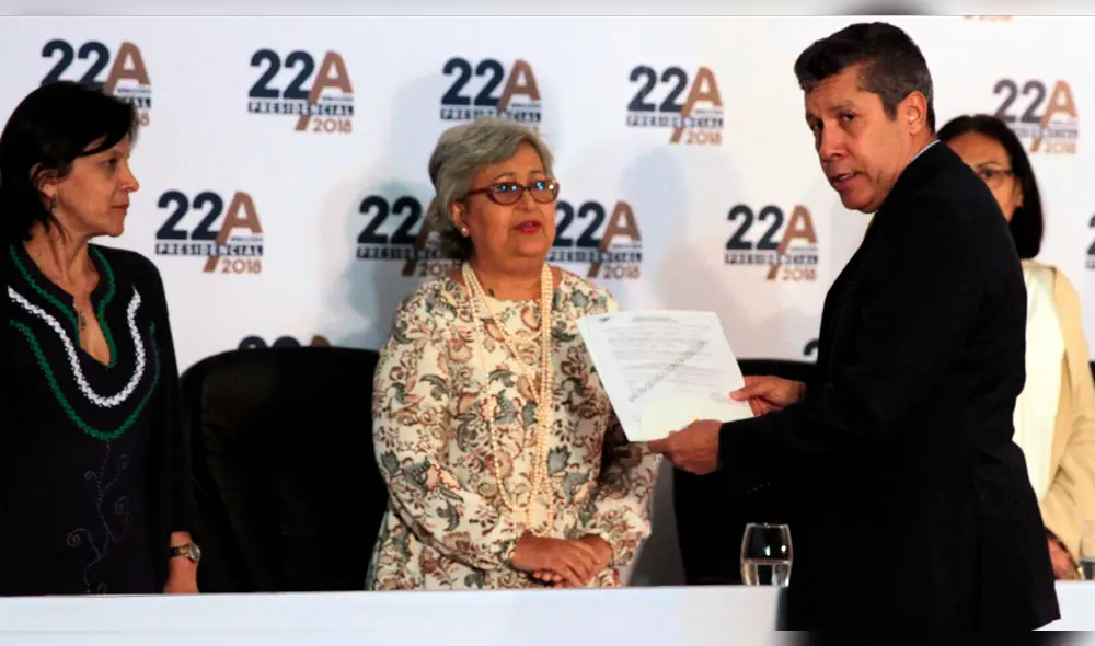 Sólo un opositor se enfrentará a Nicolás Maduro en las elecciones Sólo un opositor se enfrentará a Nicolás Maduro en las elecciones