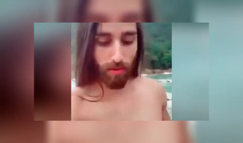 Desliza hacia la izquierda para ver la reacción que tuvo el hombre tras colocarse en la orilla de un acantilado. El video es viral en Facebook.