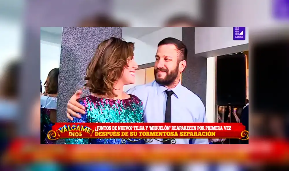 Tilsa Lozano y Miguel Hidalgo protagonizan emotivo reencuentro tras ampay [VIDEO]