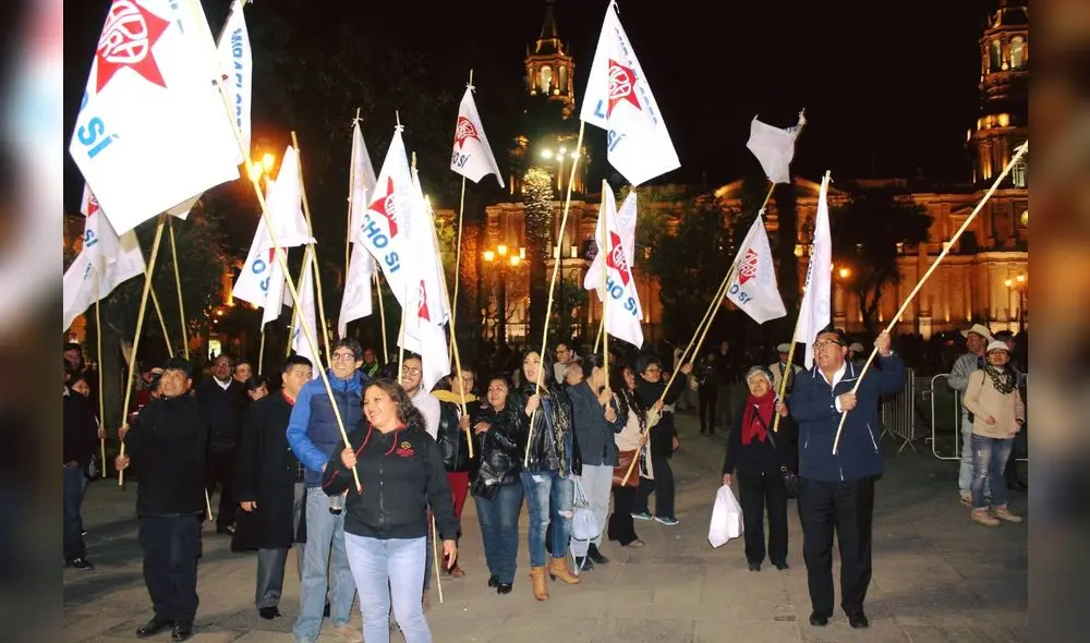 Este domingo, los militantes del Apra en Arequipa elegirán a sus candidatos al Congreso.