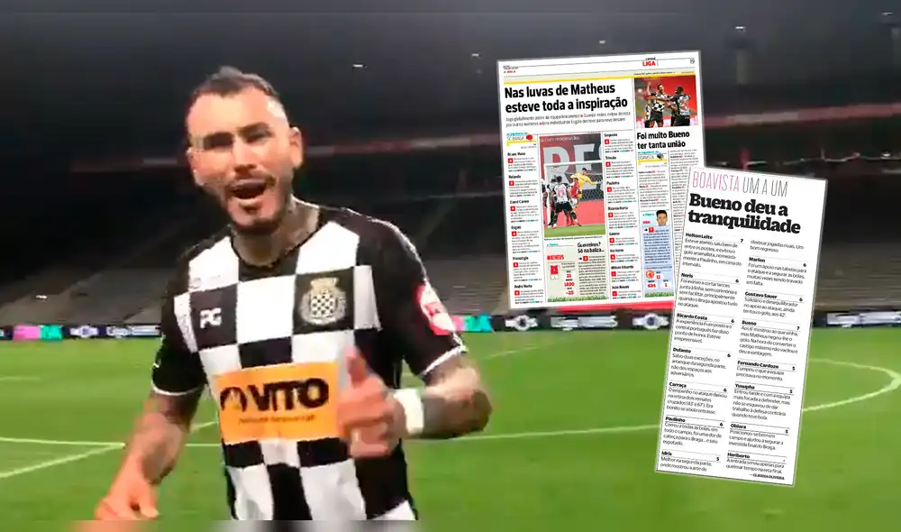 Gustavo Dulanto recibe elogios de la prensa portuguesa tras victoria de Boavista. Foto Gustavo Dulanto recibe elogios de la prensa portuguesa tras victoria de Boavista. Foto