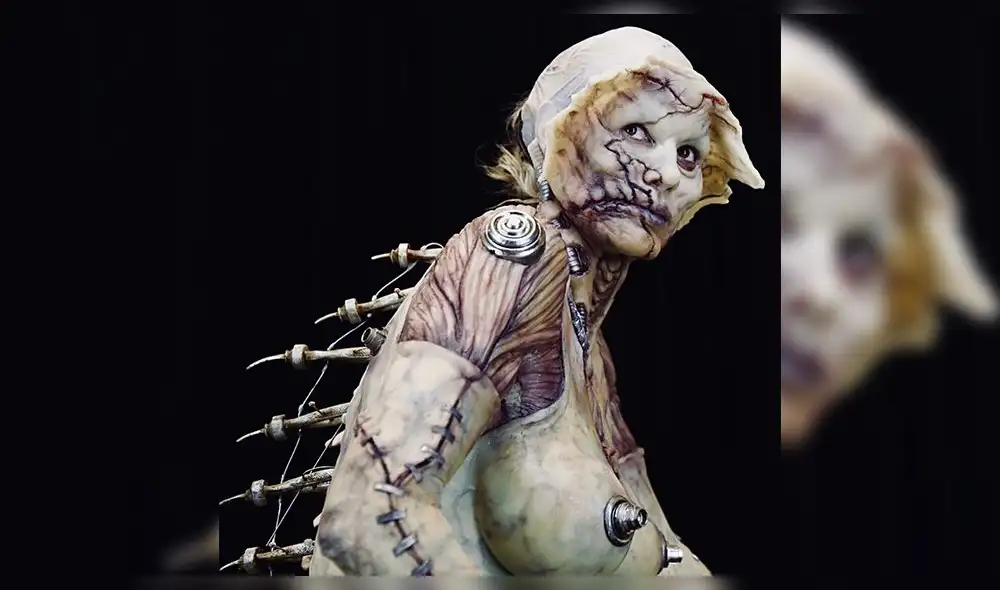 La escalofriante transformación de Heidi Klum para Halloween La escalofriante transformación de Heidi Klum para Halloween