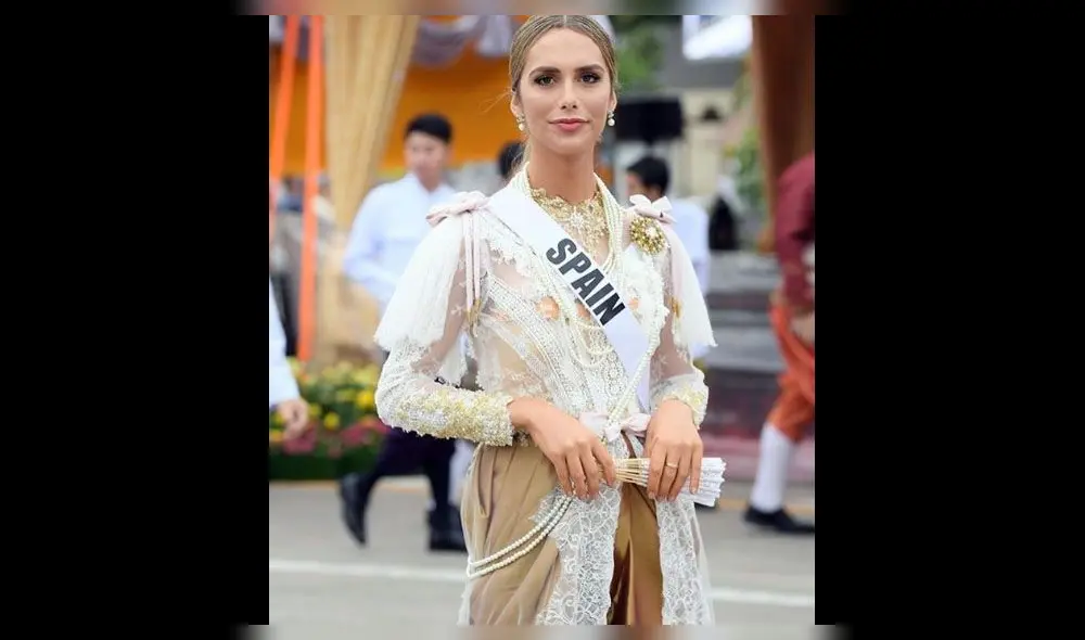 Miss Universo 2018: Ángela Ponce representa belleza de la mujer española con traje típico