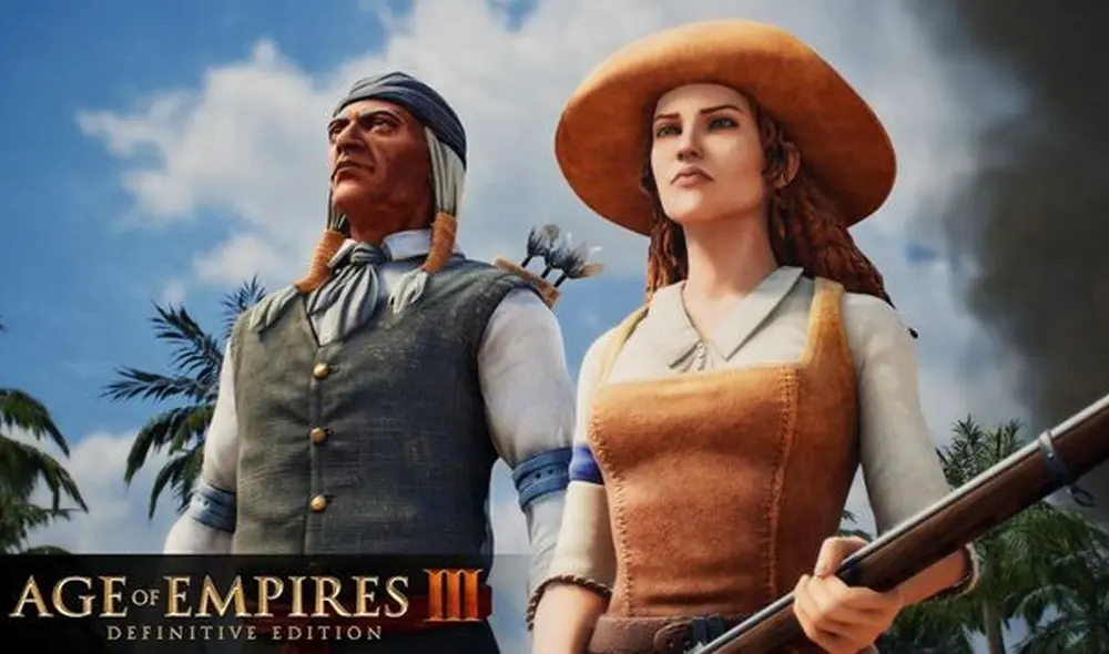 Gráficos 4K con ultrapanorámico en Age of Empires III. Foto: captura Microsoft
