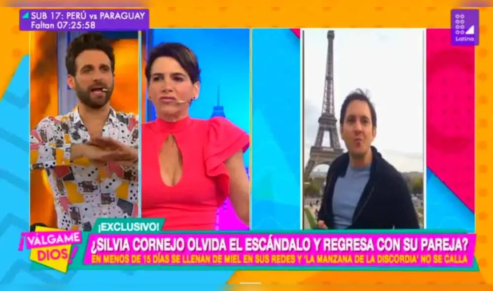 Silvia Cornejo perdona a su esposo tras encontrarlo con presunta amante