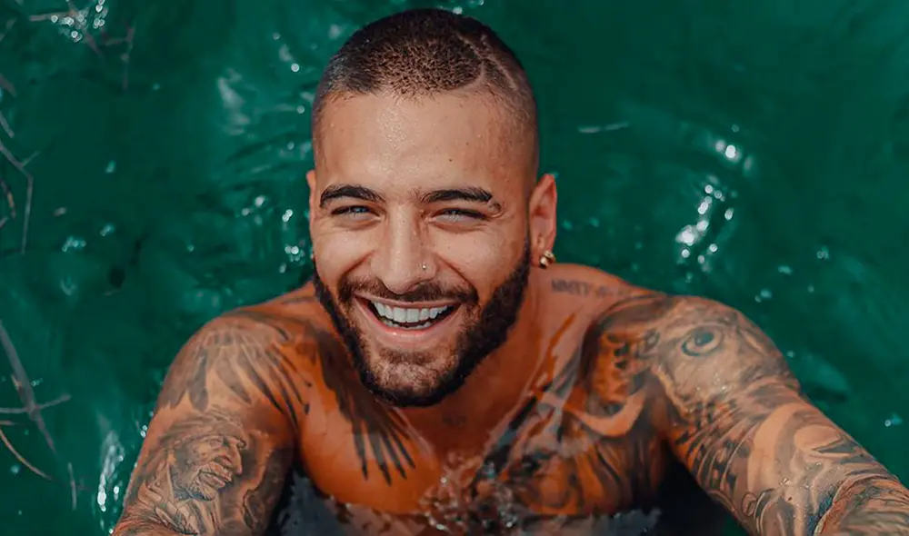 Maluma visitó a Marc Anthony para celebrar su cumpleaños. Foto: Instagram