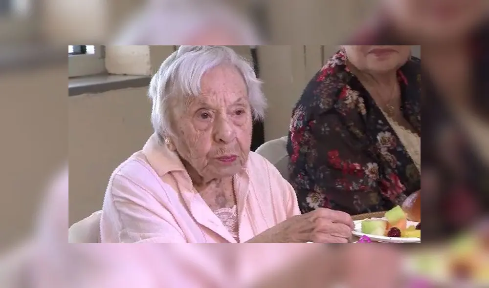 Luisa Signore celebró su cumpleaños 107 en un centro comunitario de Bronx, EE. UU.. Foto: Twitter Luisa Signore celebró su cumpleaños 107 en un centro comunitario de Bronx, EE. UU.. Foto: Twitter