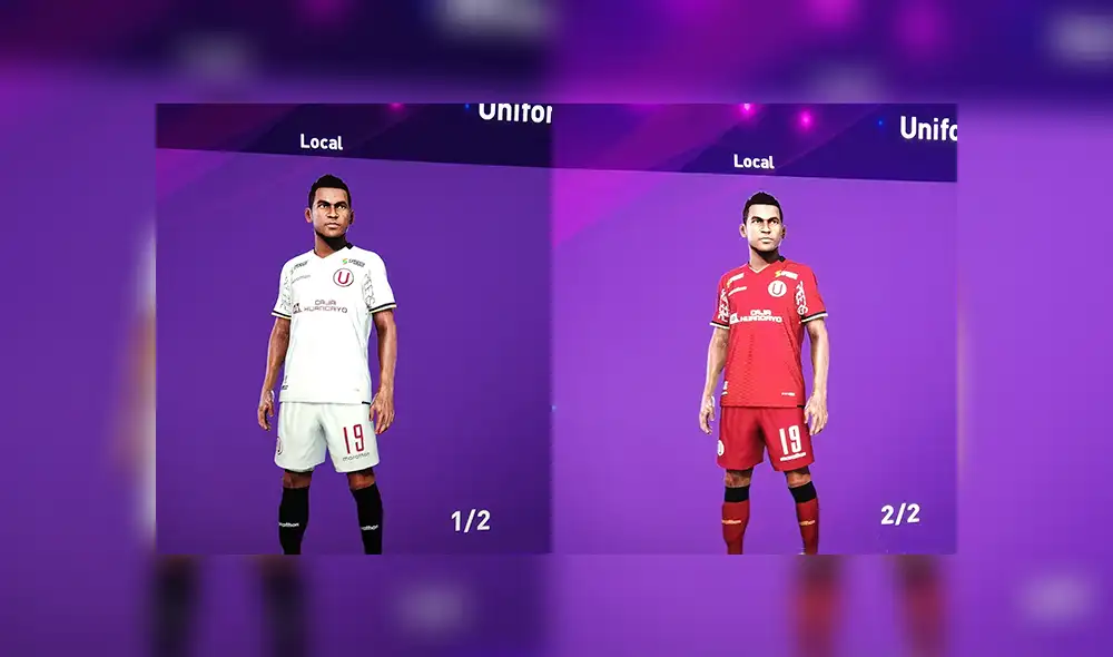 La alineación de Univesitario de Deportes en PES 2020 presentada por Konami ayer en Lima, con titulares y suplentes. La alineación de Univesitario de Deportes en PES 2020 presentada por Konami ayer en Lima, con titulares y suplentes.