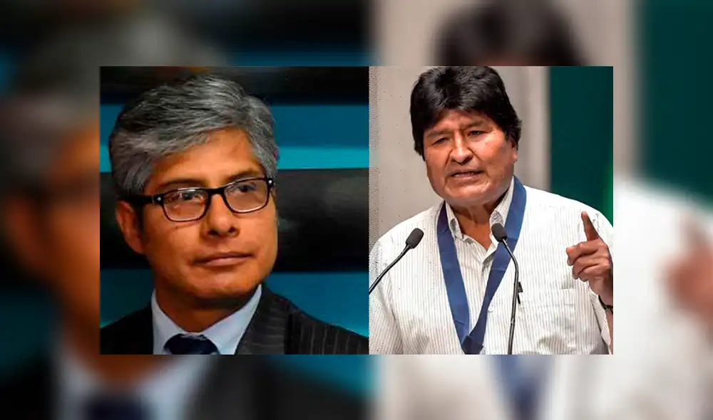 El expresidente que Bolivia junto a Wilfredo Chávez. El expresidente que Bolivia junto a Wilfredo Chávez.