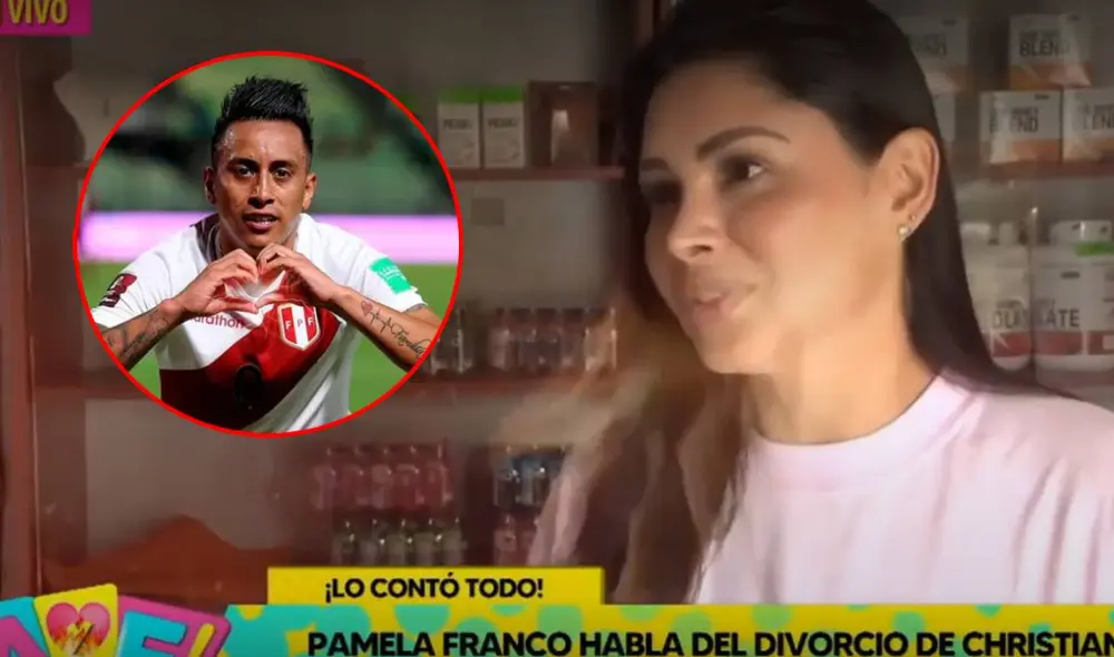 Pamela Franco no se explica por qué la han vinculado con el futbolista. Foto: captura de Willax