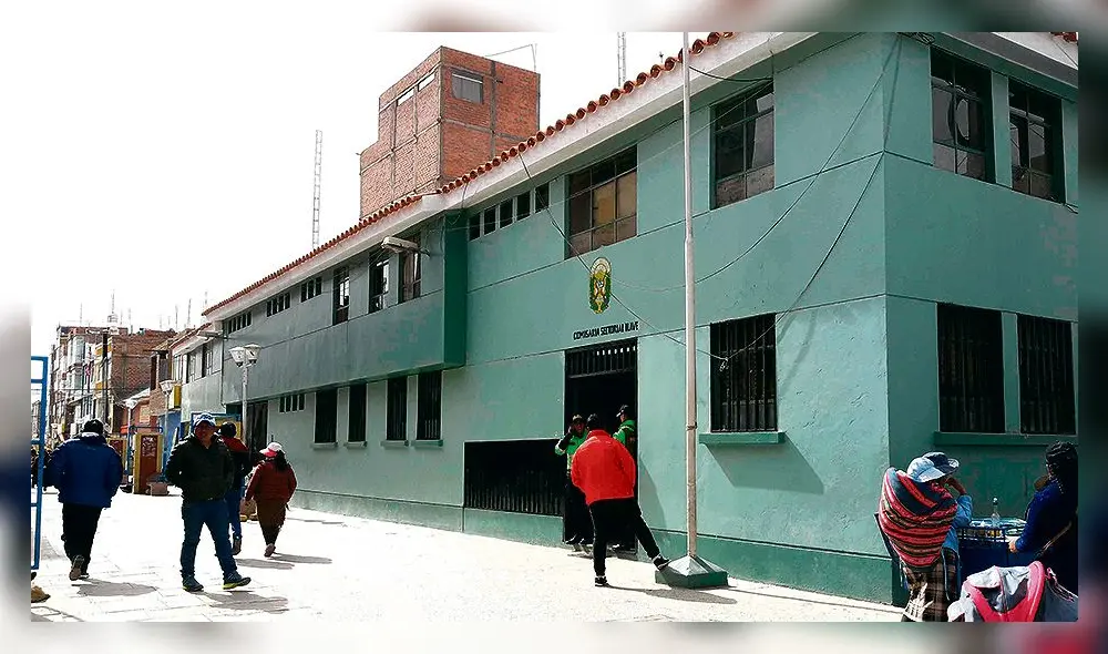 Comisaría de Ilave.