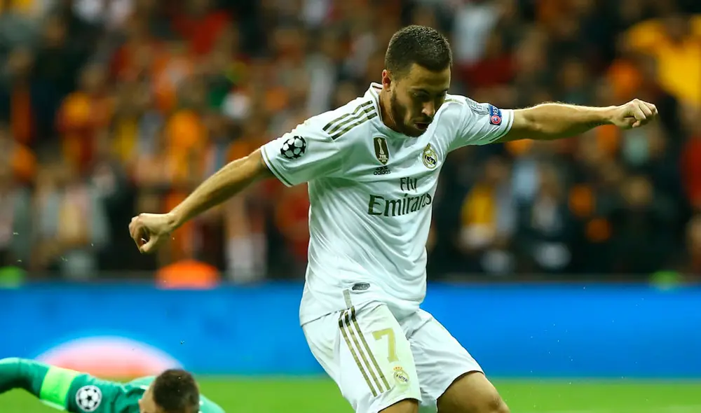 Eden Hazard llegó al Real Madrid en junio de 2019. Foto: EFE