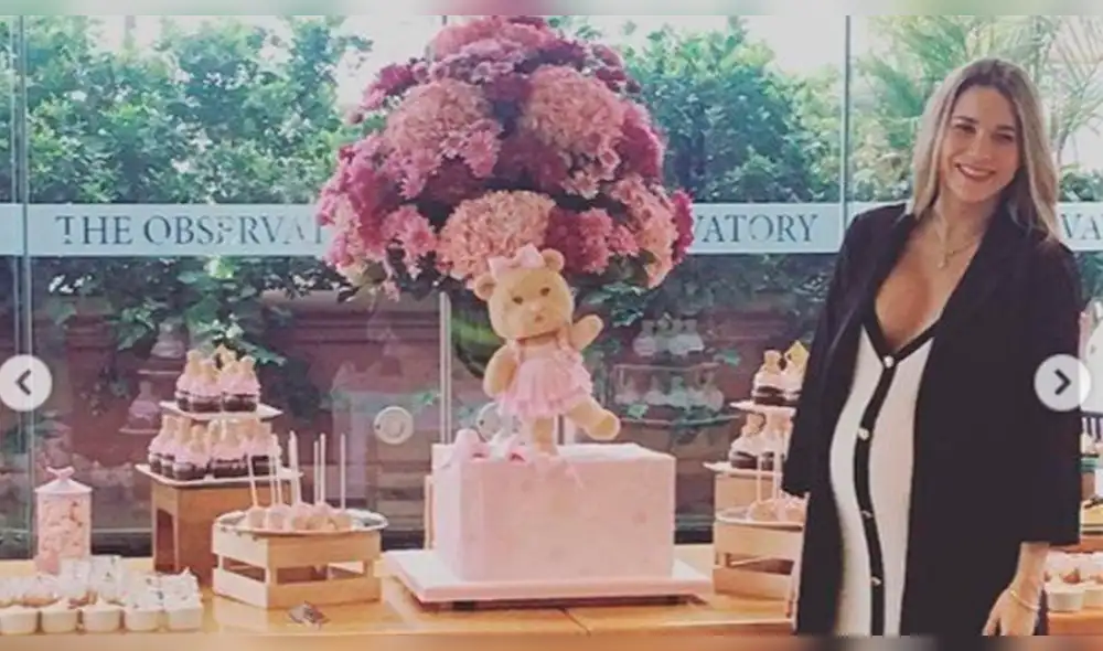 Pareja de María Grazia Gamarra enternece Instagram con primera foto de su bebé 