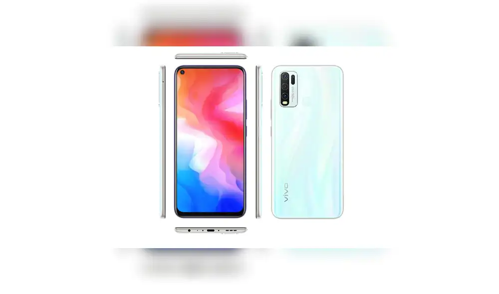 El Vivo Y30 en color Moonstone White. | Foto: Vivo El Vivo Y30 en color Moonstone White. | Foto: Vivo