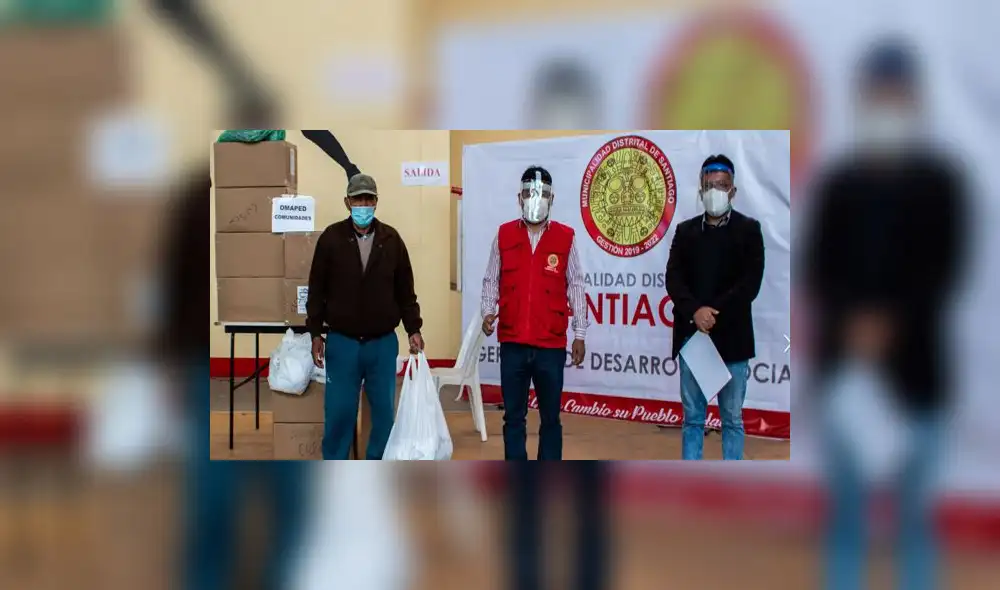 Beneficiados son pobladores que viven en pobreza extrema en Cusco. Foto: Municipalidad de Santiago.