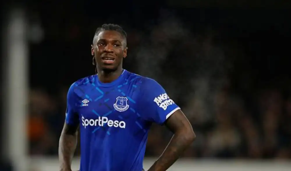 El delantero lleva 22 partidos jugados con los 'Toffees'. Solo marcó un gol. Foto: Agencias.