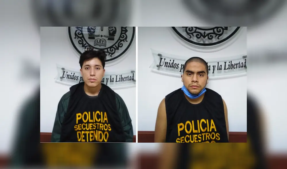 Hijo fingió su secuestro con ayuda de su amigo en Puente Piedra. Foto: PNP Hijo fingió su secuestro con ayuda de su amigo en Puente Piedra. Foto: PNP