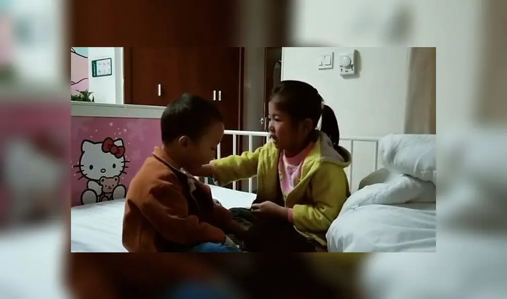 Niña promete a hermanito donarle médula ósea sin saber que sus padres no pueden pagar costosa operación. Foto Daily Mail