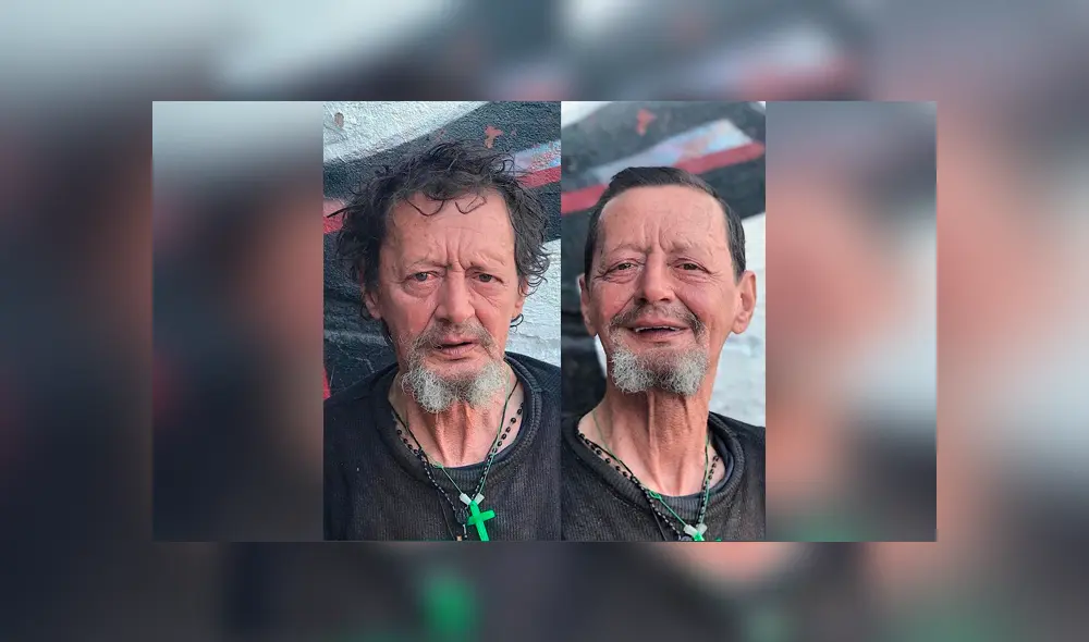 Instagram: La tierna reacción de 7 vagabundos cuando un peluquero los transformó en “modelos”  [FOTOS] 