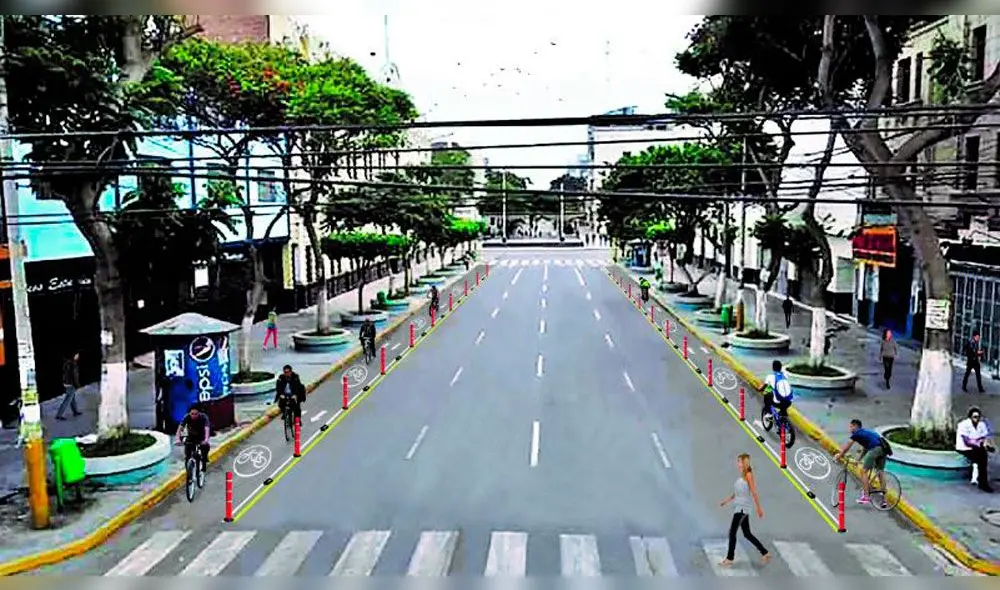 La MPCH presentó la visualización de la propuesta de ciclovía para  Chiclayo.
