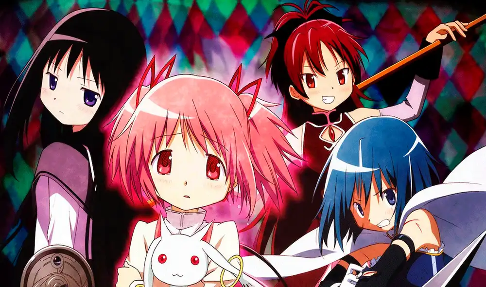 La otra serie analizada fue Puella Magi Madoka Magica, también del subgénero de las magical girls. Foto: Shaft