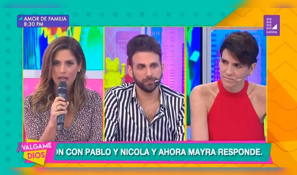 María Pía sobre caso Poly Ávila: "Si yo no tengo nada que ver, yo salgo a hablar" [VIDEO]