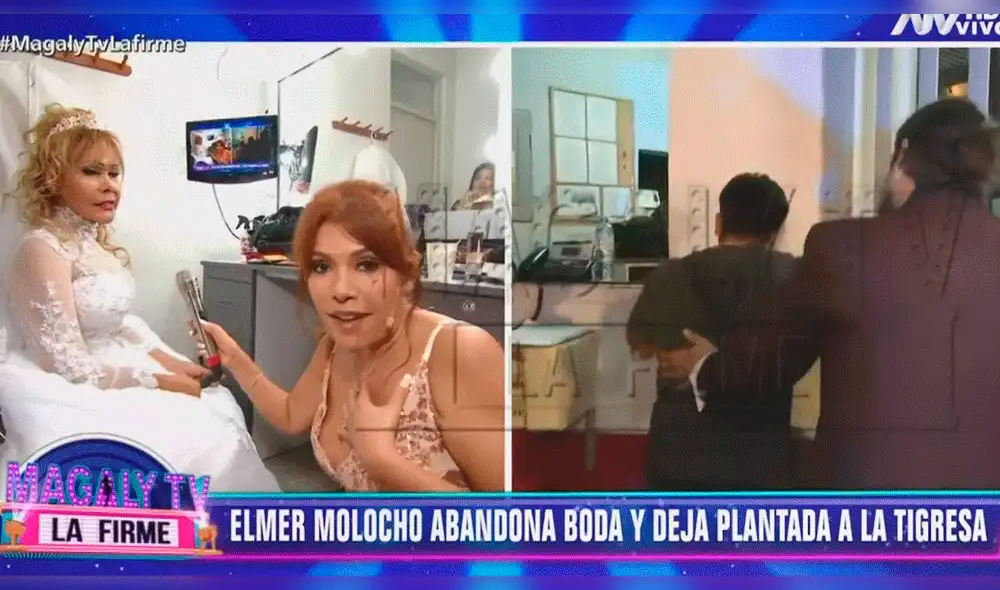 ¡Tigresa del Oriente no se casa! Quedó vestida y alborotada en 'Magaly TV, la firme'