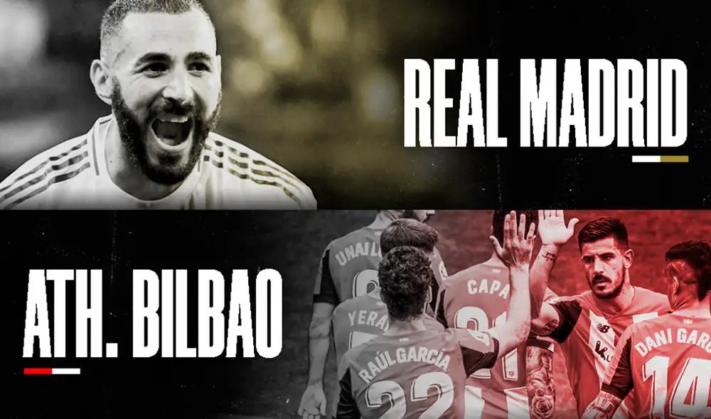 Ver EN VIVO Real Madrid vs. Athletic Bilbao por la fecha 34 de LaLiga Santander. (Gráfica: Fabrizio Oviedo).
