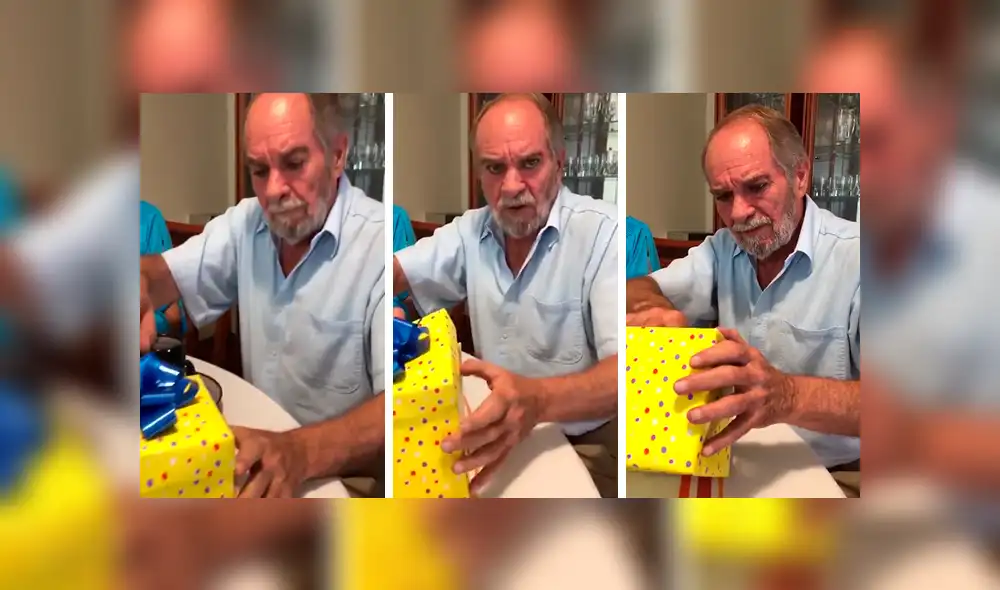 YouTube viral: anciano rompe en llanto al enterarse que será abuelo por primera vez [VIDEO] 