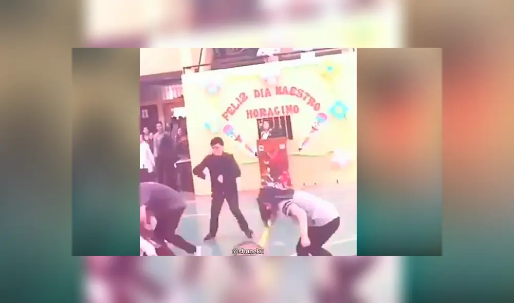 Facebook viral: chico se olvida de coreografía en plena presentación y realiza baile al estilo Fortnite Facebook viral: chico se olvida de coreografía en plena presentación y realiza baile al estilo Fortnite