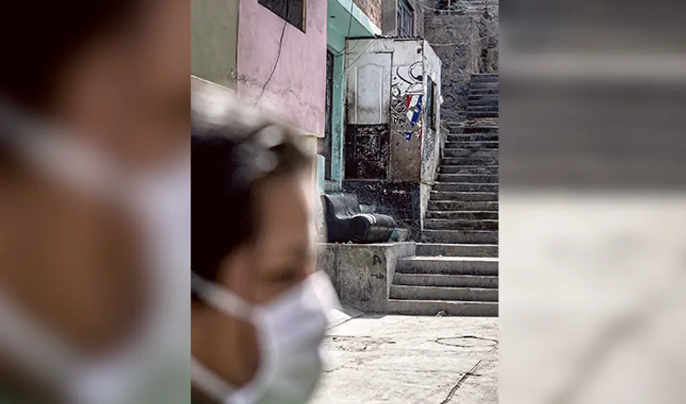 Caso cero. Un barbero de 24 años fue el primer caso de Covid-19 en el vecindario. Ahora vive en aislamiento absoluto junto con toda su familia.