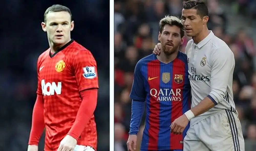 Rooney elige entre Messi y Cristiano Ronaldo.