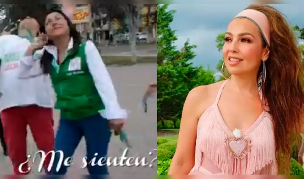 Facebook viral: Candidata de Comas hace el Thalía Challenge para captar votos y la critican [VIDEO]