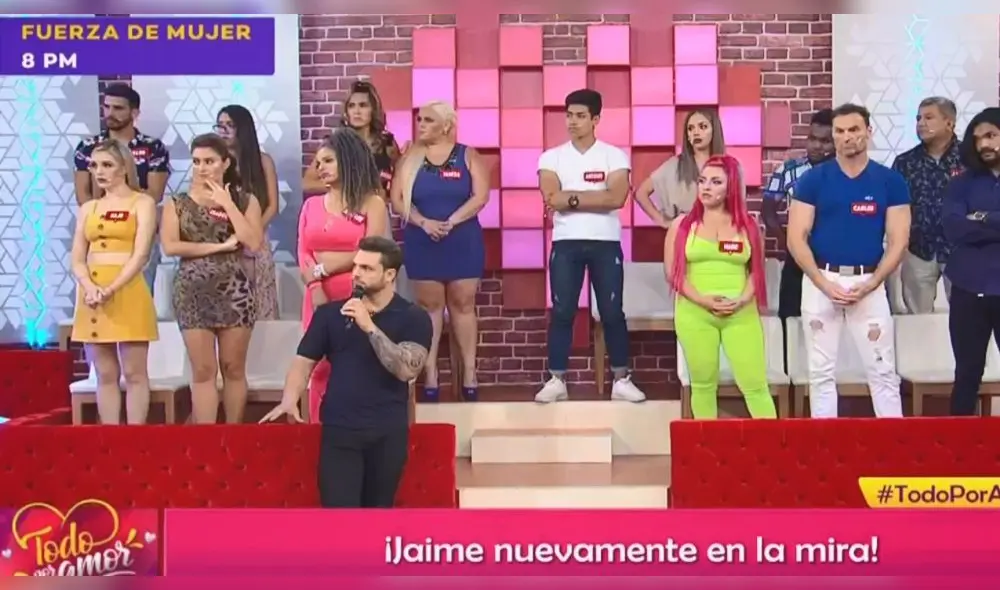 Karina Rivera y Nicola Porcella eliminan a participante por dudar de su programa
