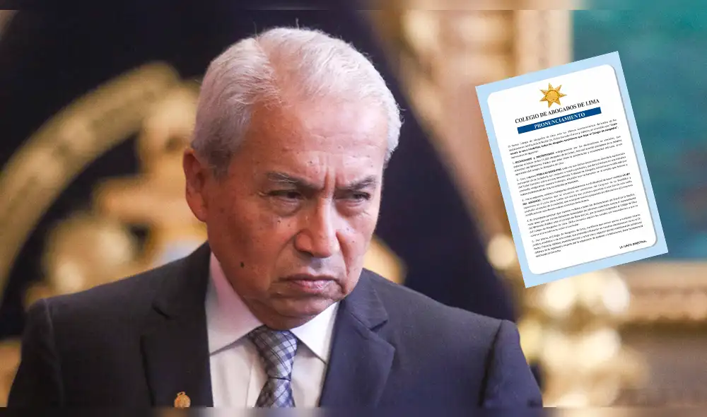 CAL exige disculpas públicas a Pedro Chávarry por cuestionar reputación de abogados CAL exige disculpas públicas a Pedro Chávarry por cuestionar reputación de abogados