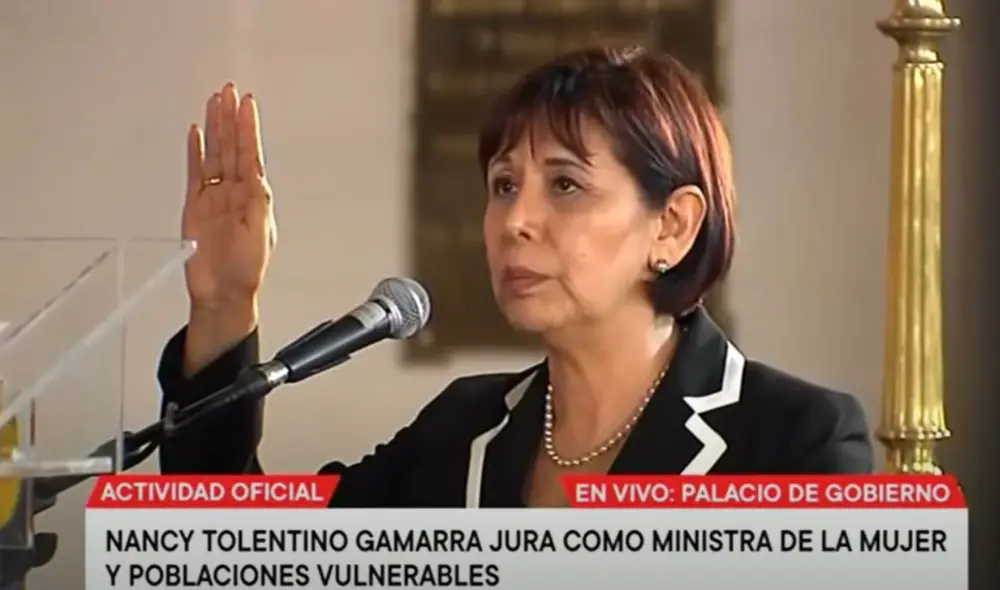Ministra de la Mujer y Poblaciones Vulnerables