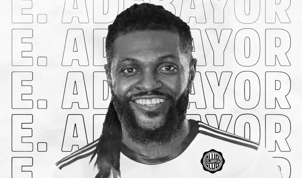 adebayor a olimpia