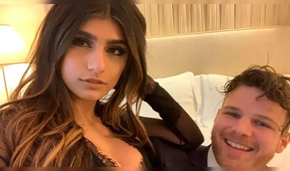Mia Khalifa y  Robert Sandberg