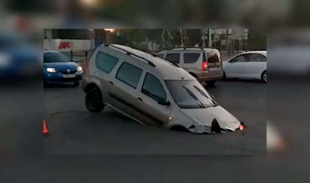 Afortunadamente no hubo heridos. Foto: RT en Español/Twitter Afortunadamente no hubo heridos. Foto: RT en Español/Twitter