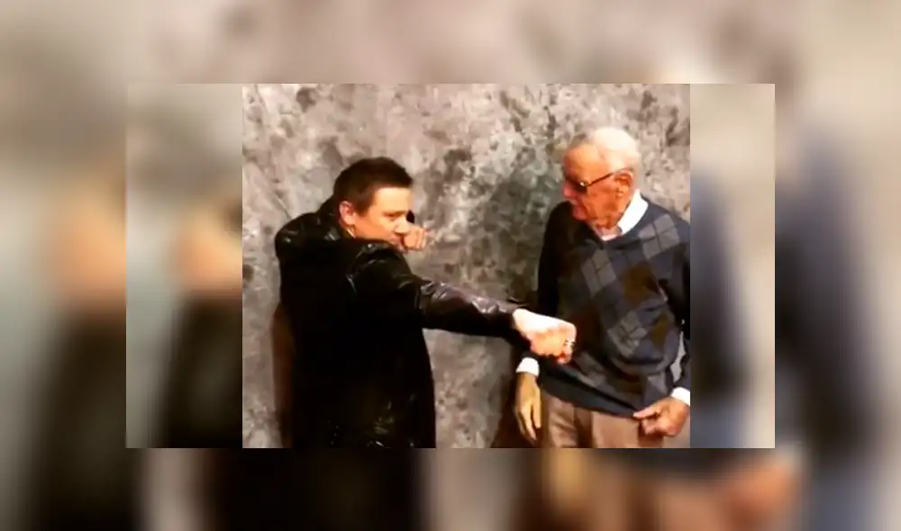 Avengers: Endgame: Así reaccionó Hawkeye al conocer a Stan Lee [VIDEO]
