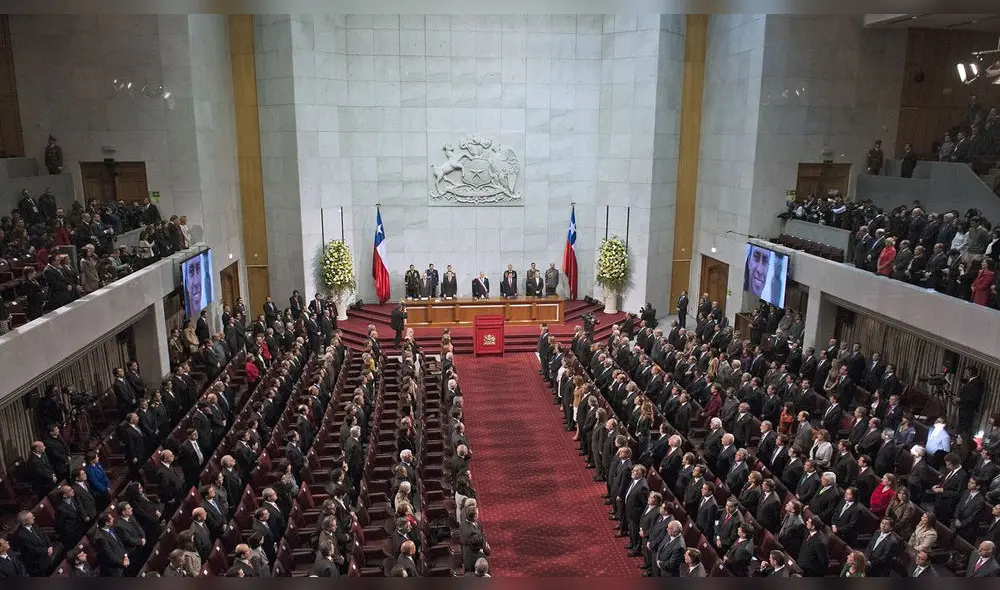 Congreso de Chile Foto: AFP Congreso de Chile Foto: AFP