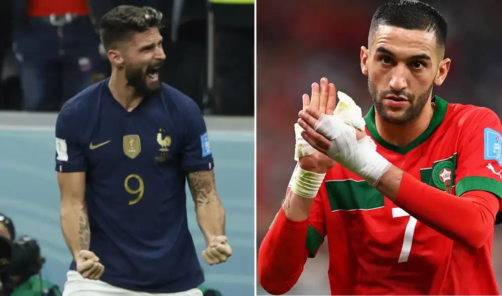 Francia vs. Marruecos buscarán llegar a la final del Mundial Qatar 2022. Foto: composición/EFE